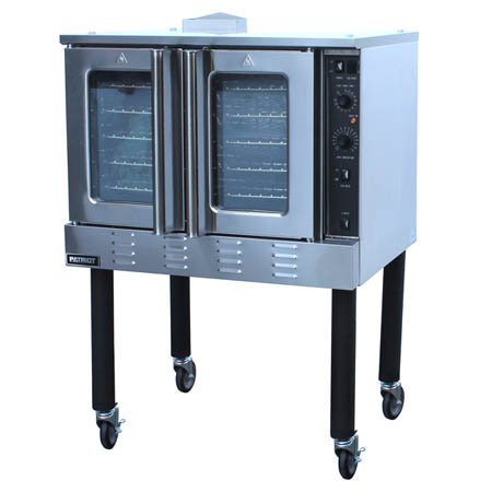 Half Size Commercial Restaurant Kitchen Countertop Electric Convection Oven  Holds (4) 1/2 size sheet pans 120V, 1600W
